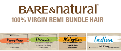 Sensationnel 100 Virgin Remi Bundle Hair Bare Natural Natural