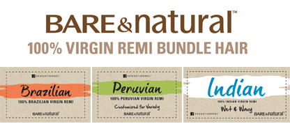 Remy Human Hair Weave Sensationnel Bare Natural Natural Wavy 1pk